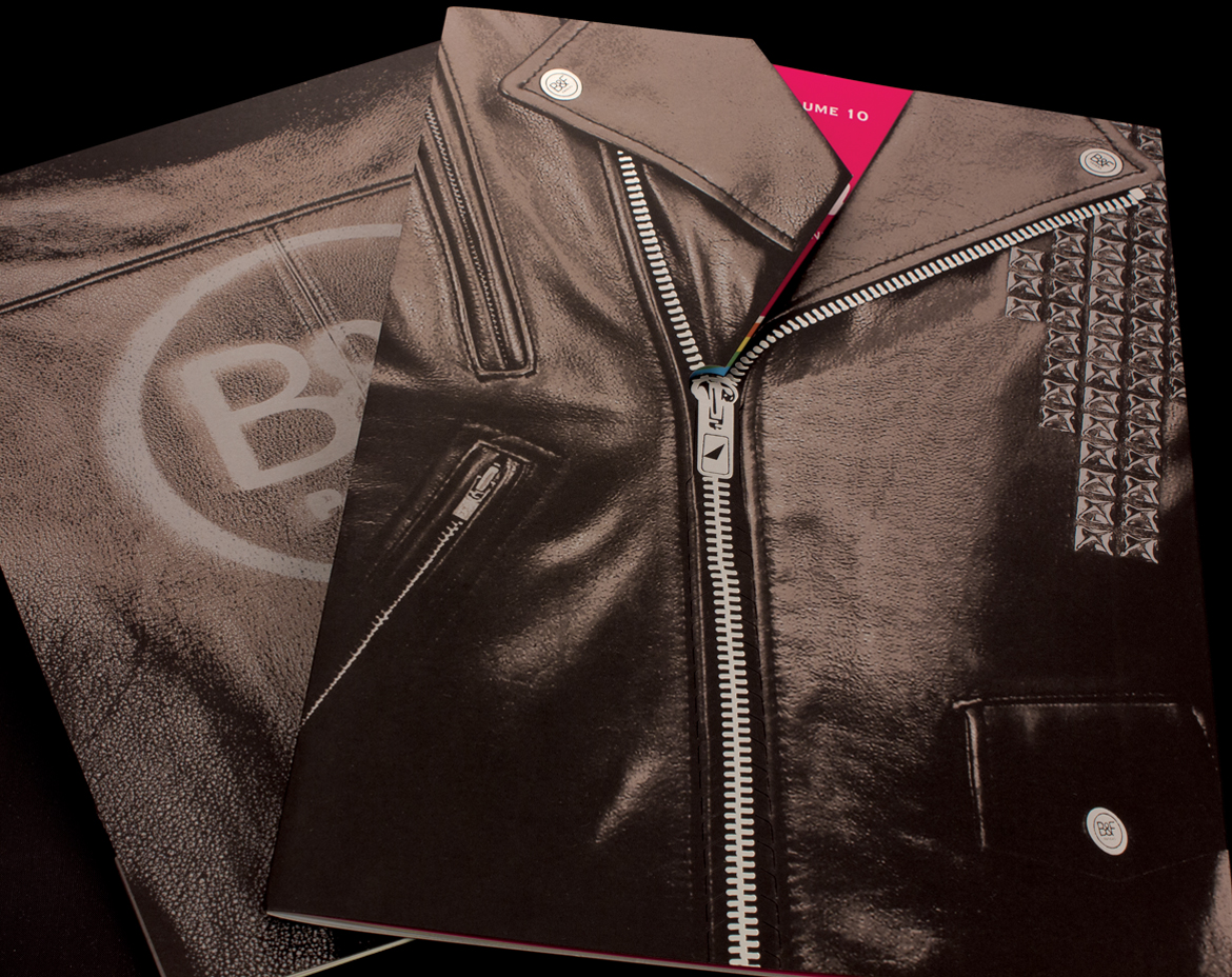 B&F Inky Fingers Leather Jacket Wrap | Logick Print